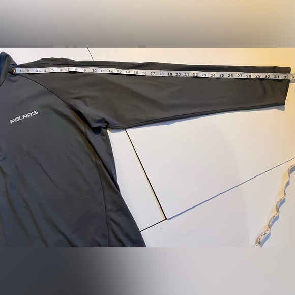 Polaris OGIO Endurance Men’s Gray Quarter Zip Long Sleeve Pullover Size 2XL - Picture 6 of 16